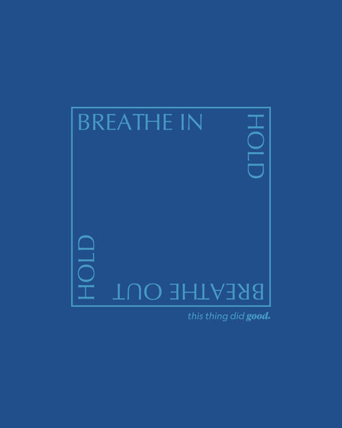 Box Breathing t-shirt - Mens/Unisex - this thing did good