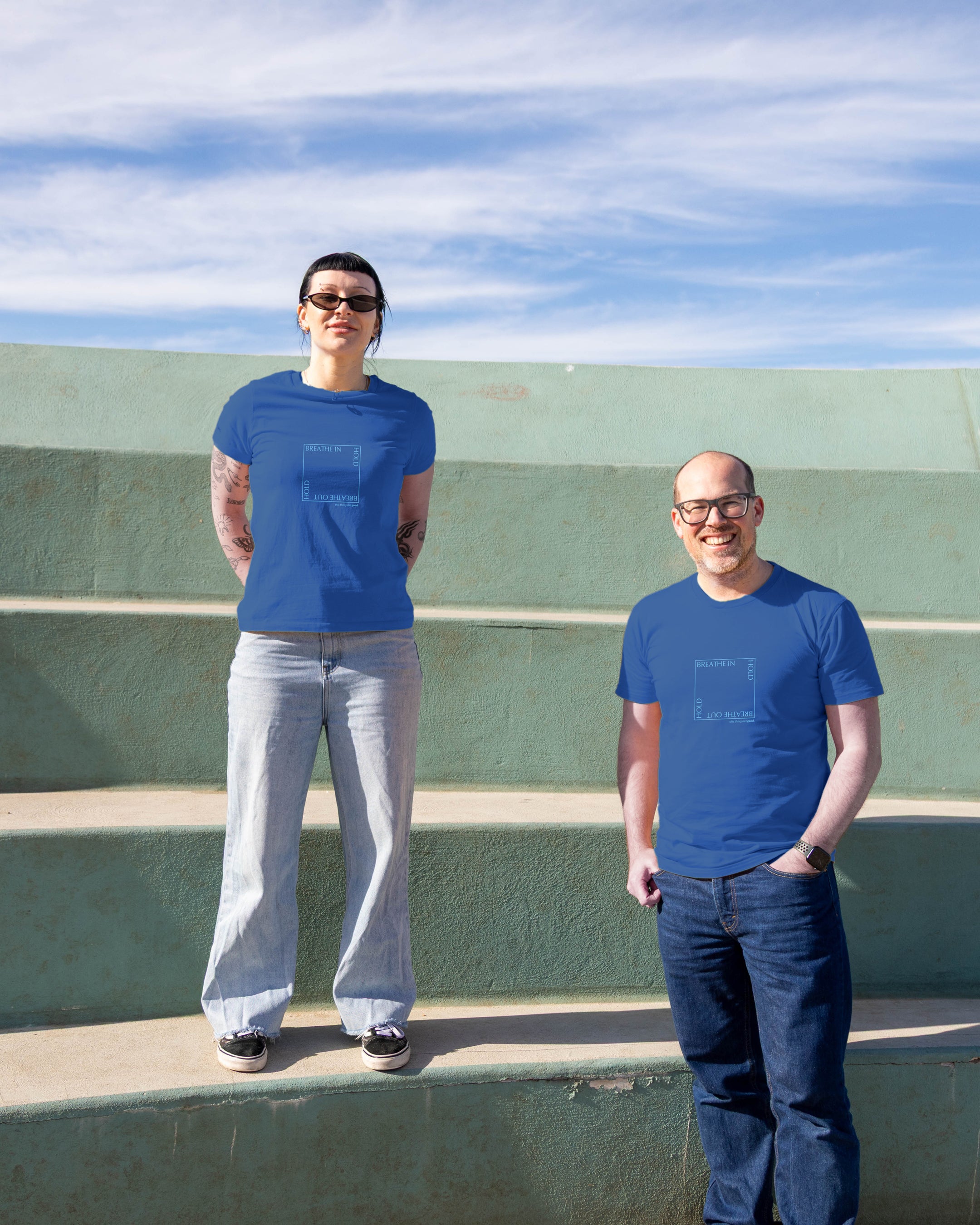 Box Breathing t-shirt - Mens/Unisex - this thing did good