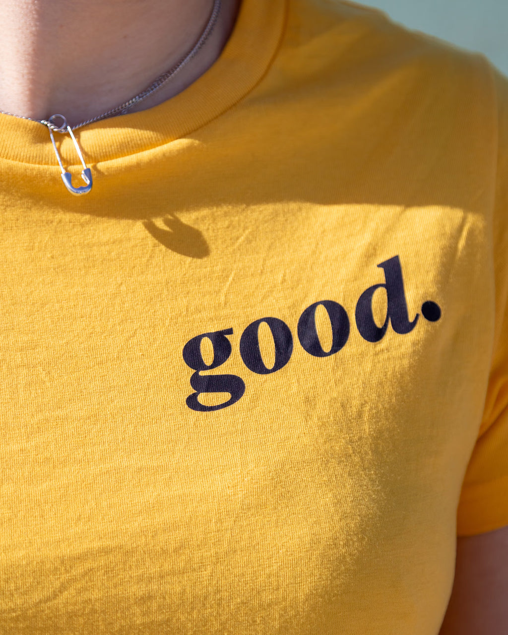 This t-shirt did Good - PositiviTee - Men's/Unisex - Sunshine Yellow