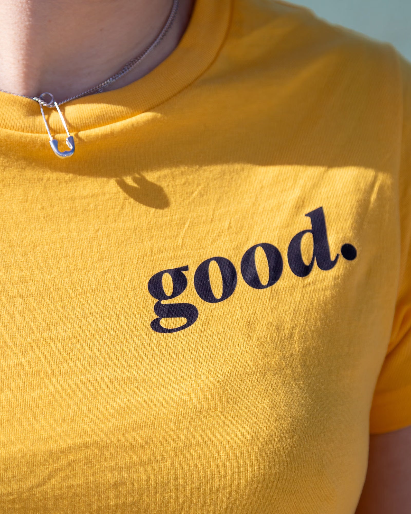 This t-shirt did Good - PositiviTee - Men's/Unisex - Sunshine Yellow