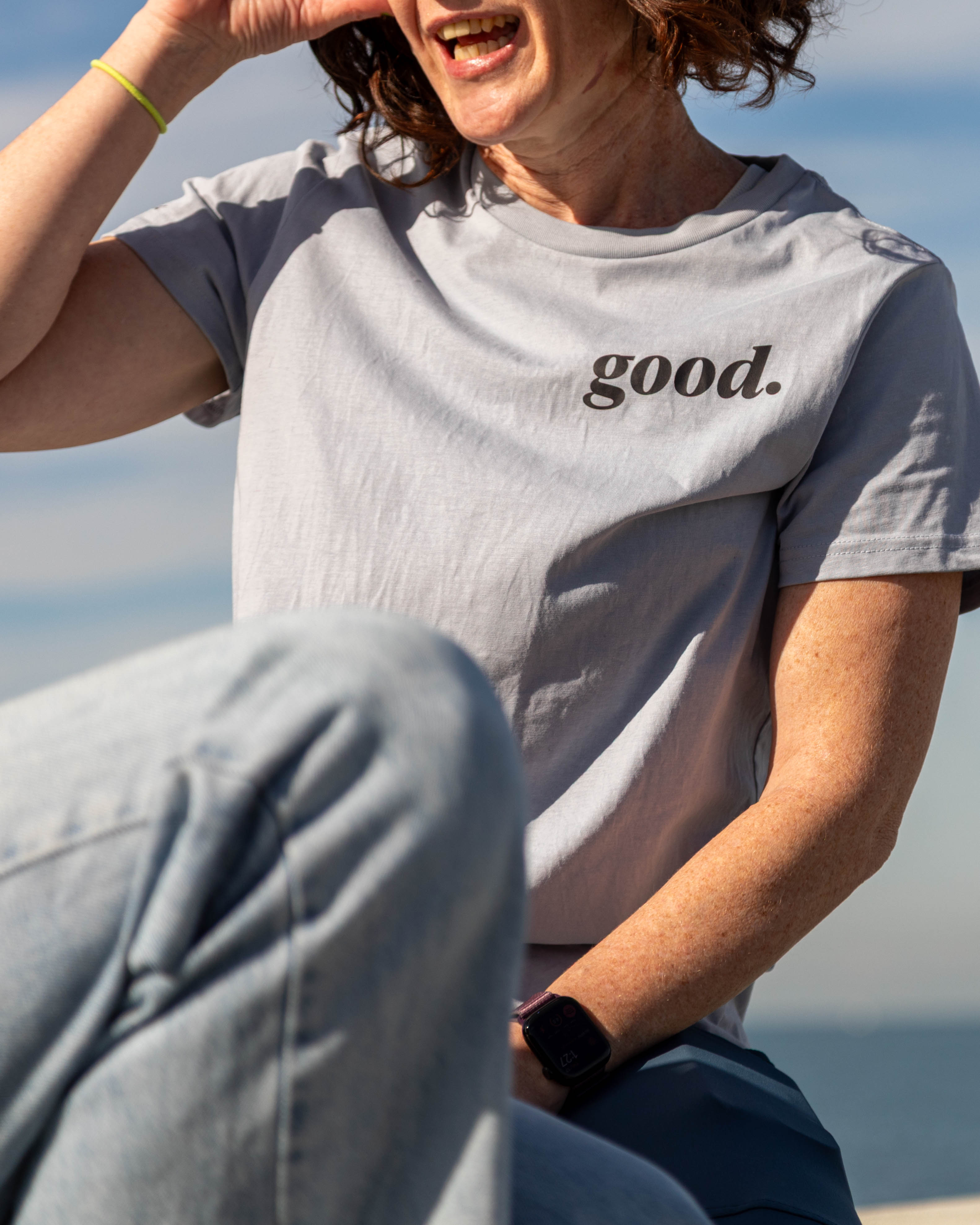 This t-shirt did Good - EquanimiTee - Men's/Unisex - Powder Blue